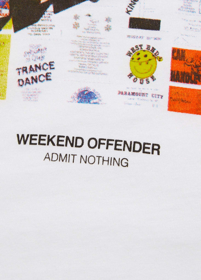 Weekend Offender T-Shirts Thrills - white