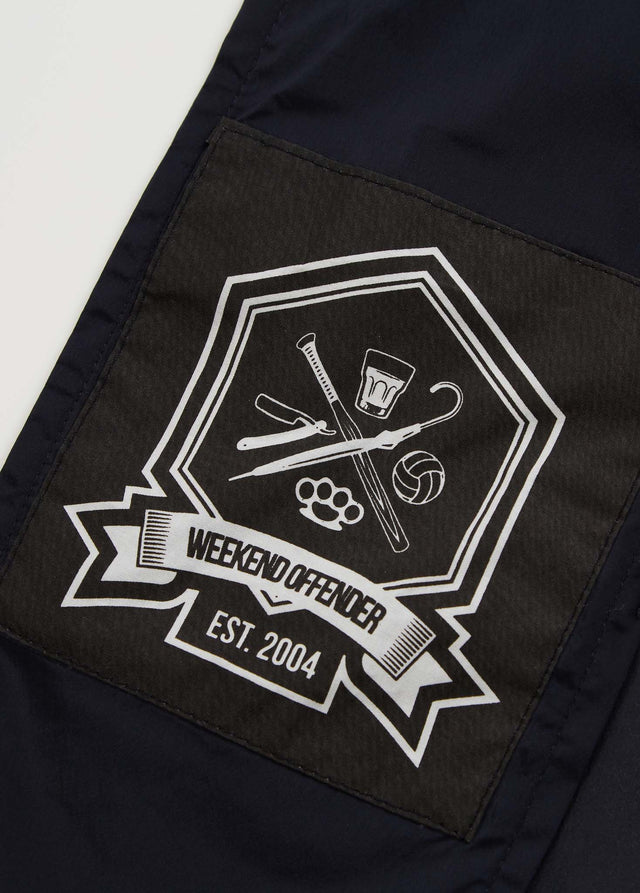 Weekend Offender Jacken Capricious reversible - check navy