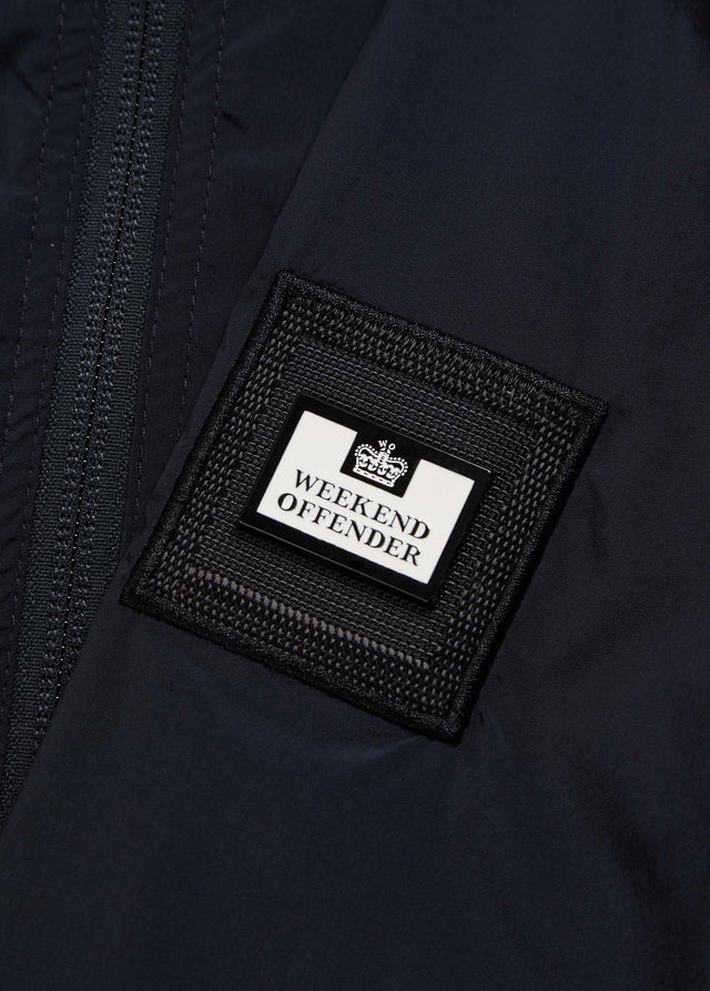 Weekend Offender Jacken Capricious reversible - check navy