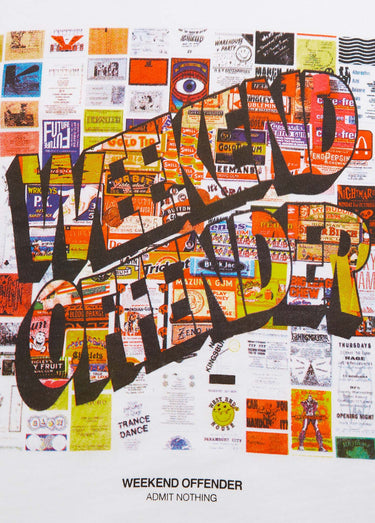 Weekend Offender T-shirts Thrills - white