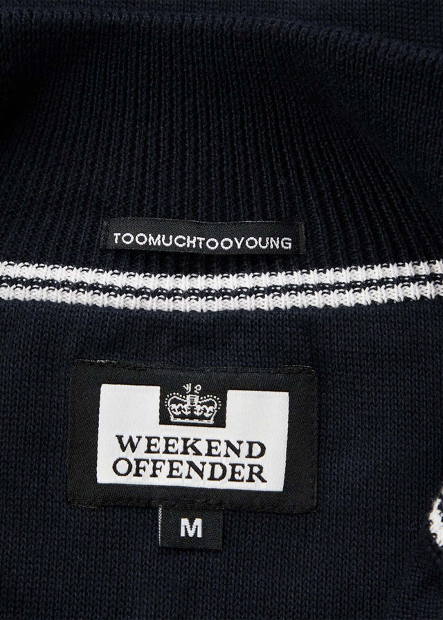 Weekend Offender Pullover Natal - navy