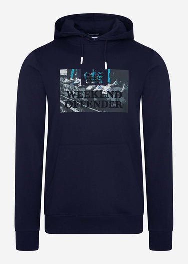 Weekend Offender Hoodies Saturdays hoodie - navy