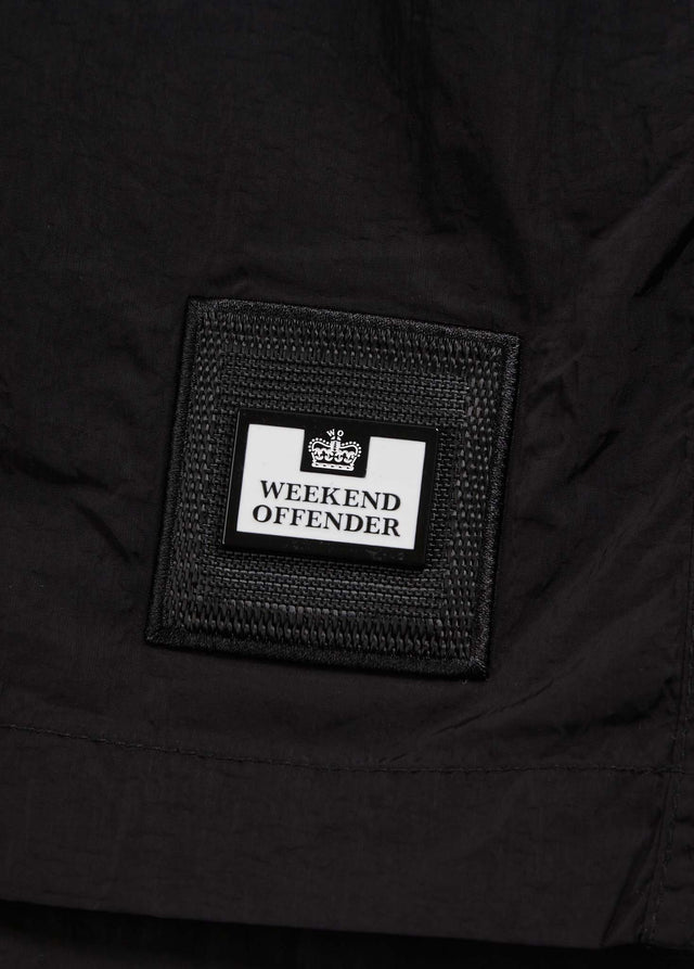 Weekend Offender Badeshorts Stacks - black