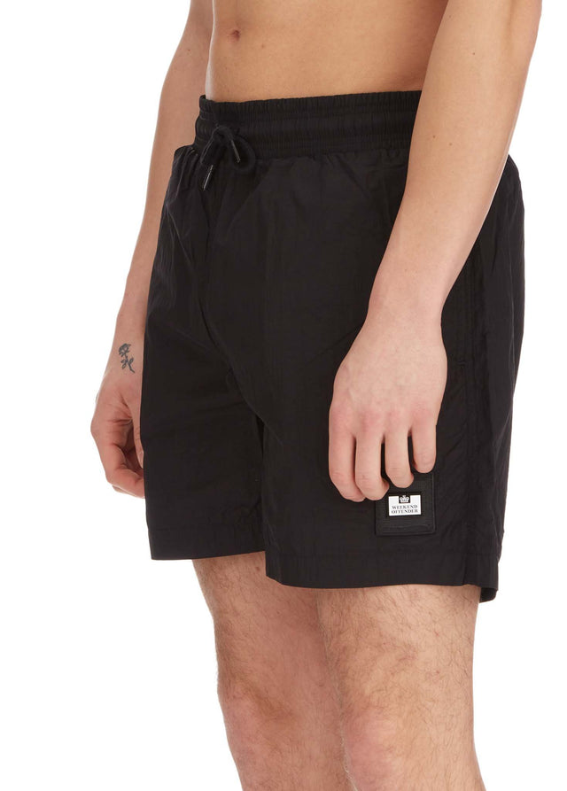 Weekend Offender Badeshorts Stacks - black