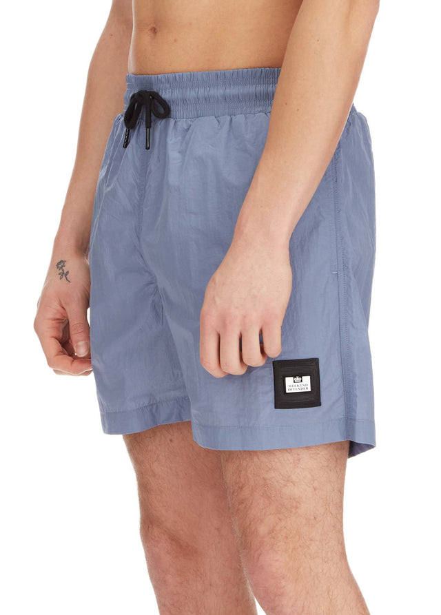 Weekend Offender Badeshorts Stacks - steel blue