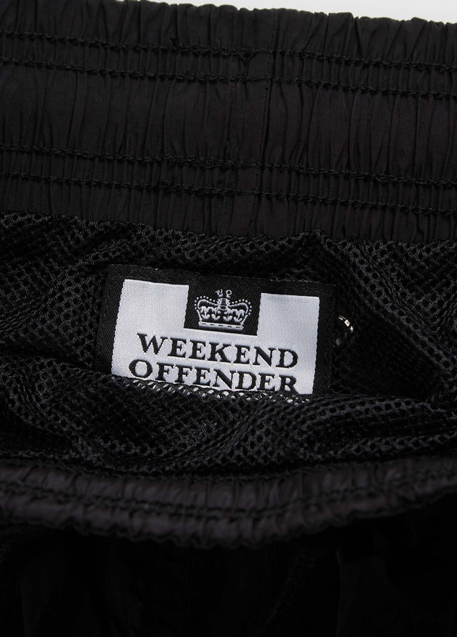 Weekend Offender Badeshorts Stacks - black