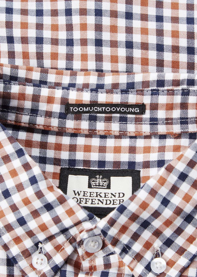 Weekend Offender Hemden Check shirt - Woody check