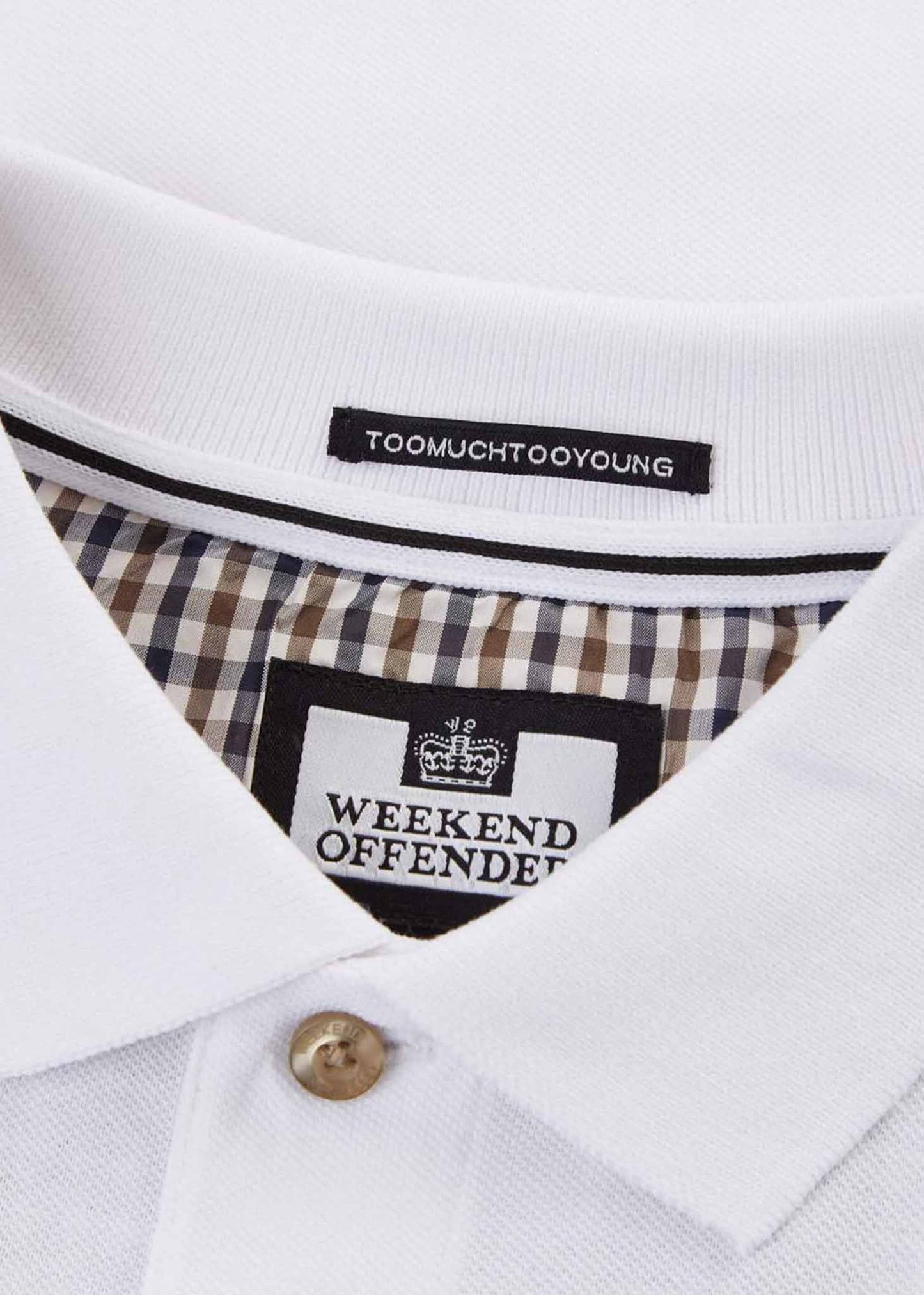 Weekend Offender Polo's Sakai - white