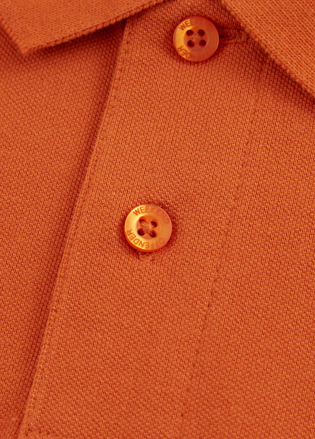 Weekend Offender Poloshirts Caneiros - marmalade