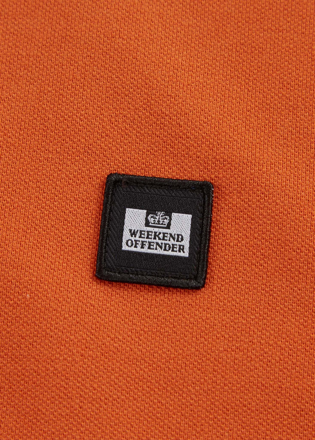 Weekend Offender Poloshirts Caneiros - marmalade