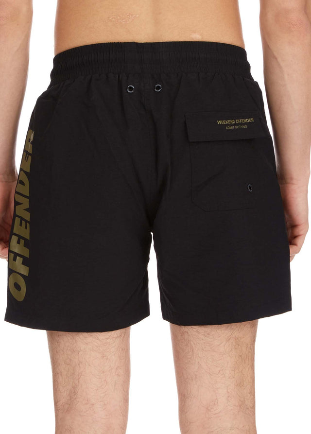 Weekend Offender Badeshorts Laguna - black