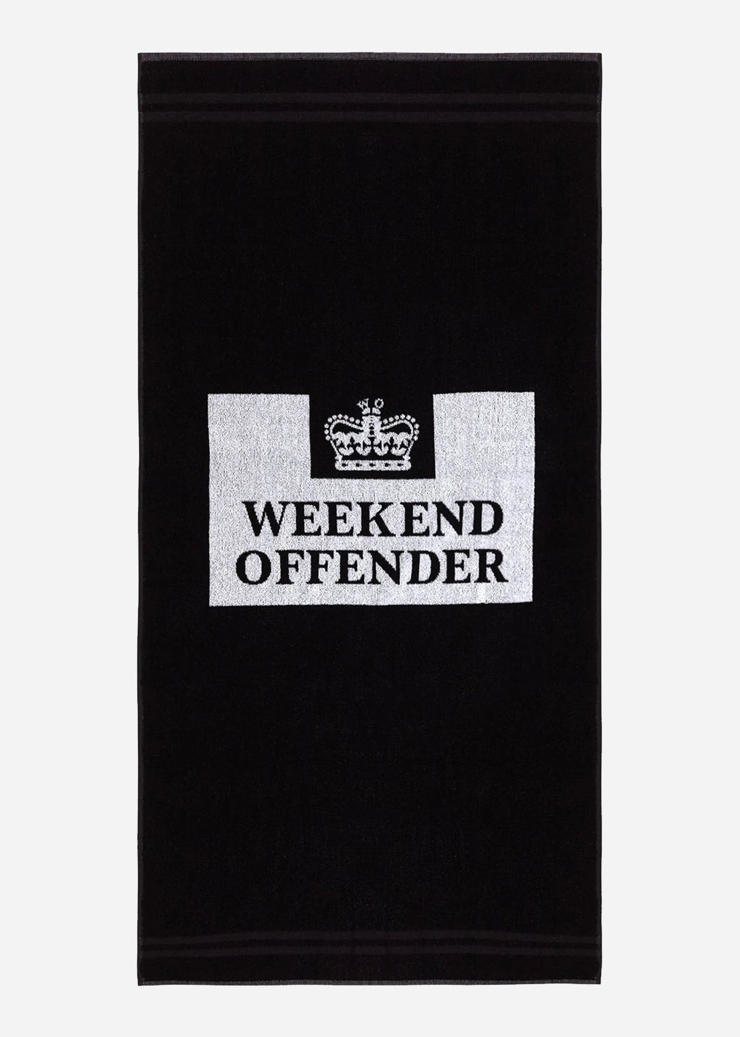 Weekend Offender Strandaccessoires Towel weekend offender - black