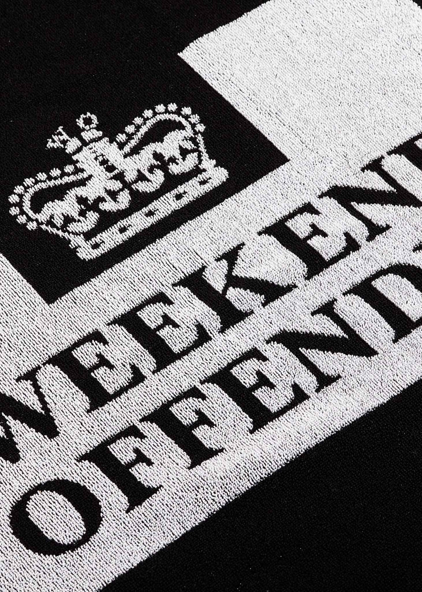 Weekend Offender Strandaccessoires Towel weekend offender - black