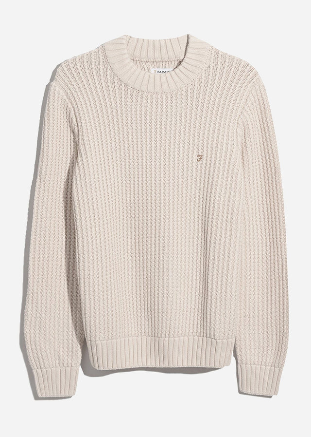 Farah Pullover  Sweater burlington fisherman - cream 