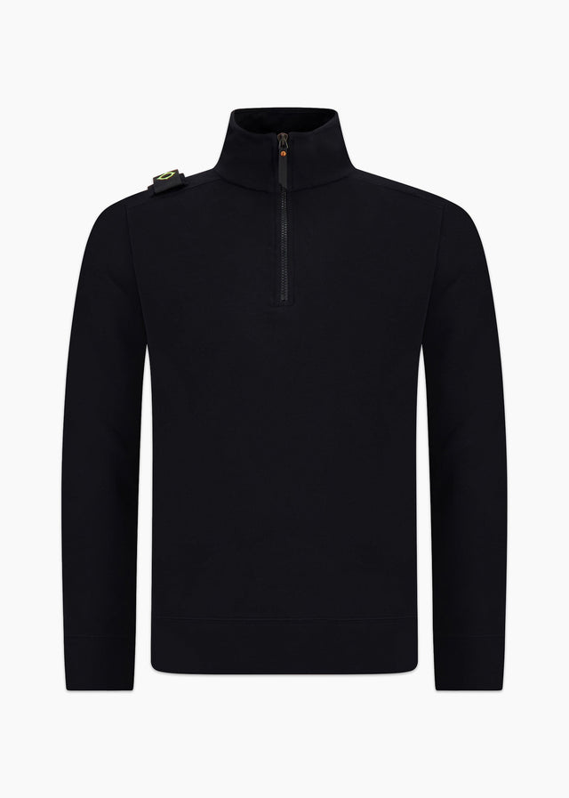 MA.Strum Pullover Training quarter zip sweatshirt - black