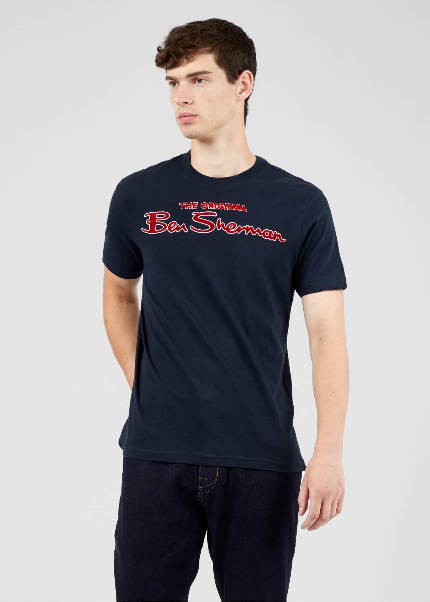 Ben Sherman T-shirts  Signature logo tee - dark navy 