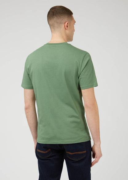 Ben Sherman T-shirts  Signature logo tee - rich fern 