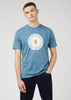 Ben Sherman T-shirts  Signature target tee - blue shadow 