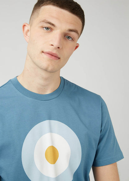 Ben Sherman T-shirts  Signature target tee - blue shadow 