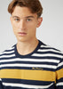 Ben Sherman T-shirts  Engineered stripe tee - dark navy 