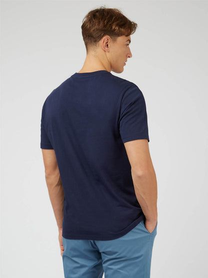 Ben Sherman T-shirts  Seasonal stripe - marine 