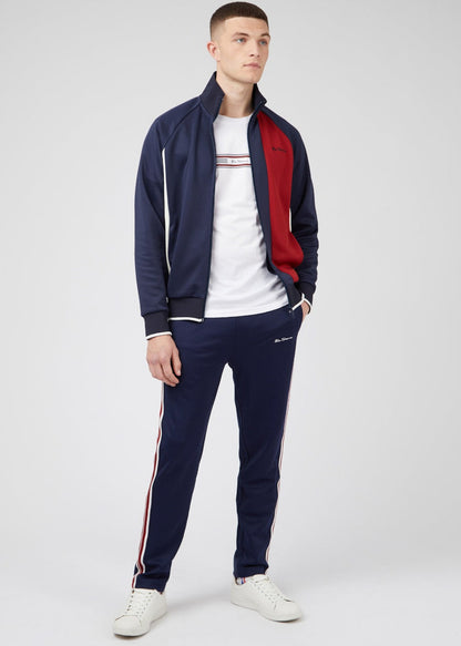 Ben Sherman Broeken  House taped track pant - marine 