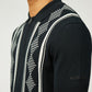 Ben Sherman Polo's  Argyle jacquard polo - black 