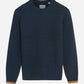 Ben Sherman Truien  Cable textured crew - dark navy 