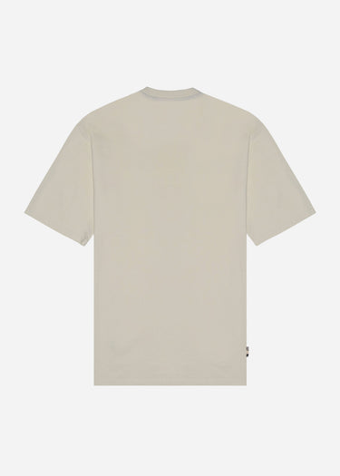 Aquascutum T-shirts Rubber patch t-shirt - old white