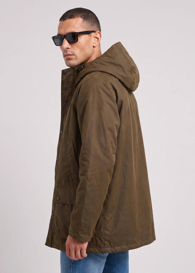 Barbour Jacken Barbour bedale wax parka - brown