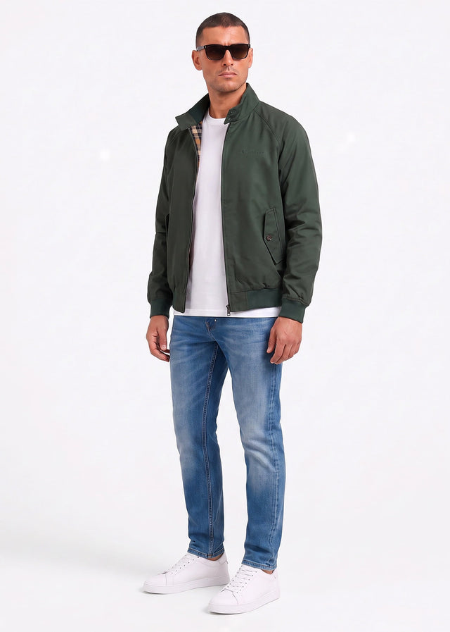 Ben Sherman Jacken Signature harrington - bottle green