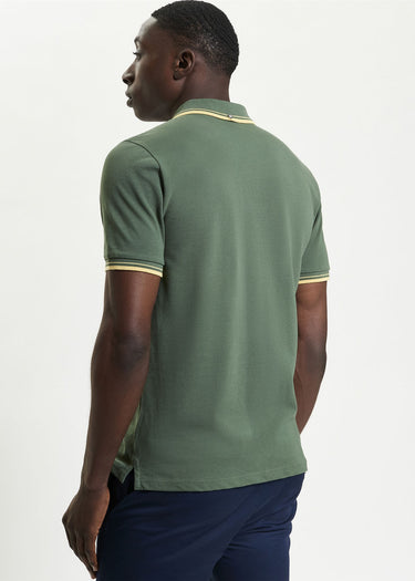 Ben Sherman Polo's Signature pique polo - deep jungle