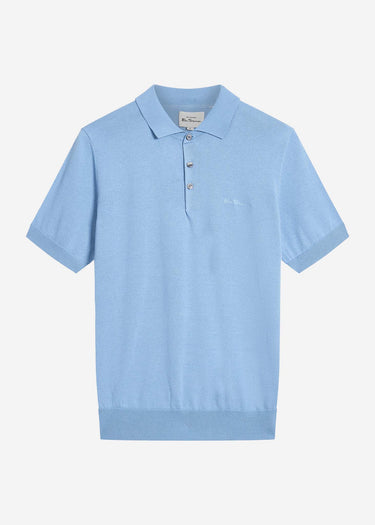 Ben Sherman Polo's Signature ss polo - glacier