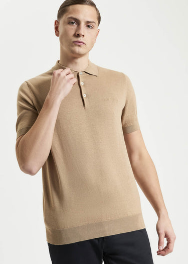 Ben Sherman Polo's Signature ss polo - sand