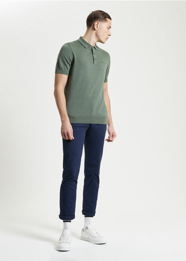Ben Sherman Polo's Signature ss polo - olive