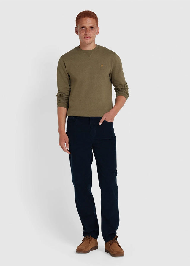 Farah Pullover  Sweatshirt tim new crew - farah khaki marl 