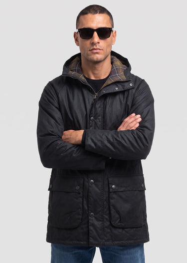 Barbour Jacken Barbour bedale wax parka - navy