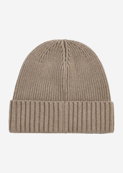 Barbour International Mutsen  Chester beanie hat - brindle 