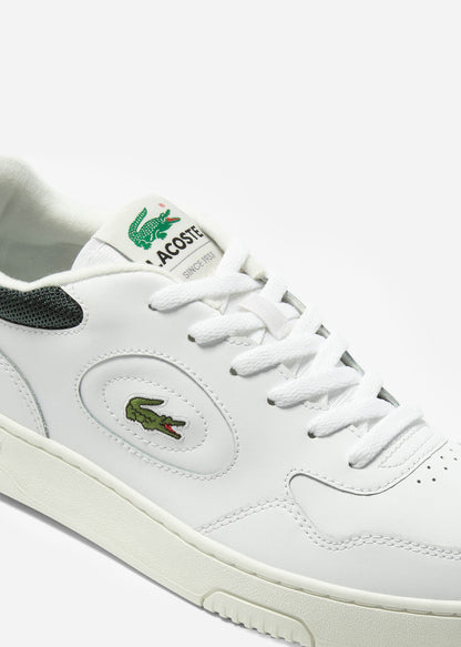 Lacoste Schoenen  Lineset - white dark green 