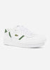 Lacoste Schoenen  T-clip set - white dark green 