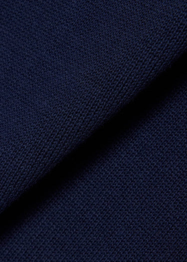 Lacoste Truien Regular fit crew neck sweater - navy blue