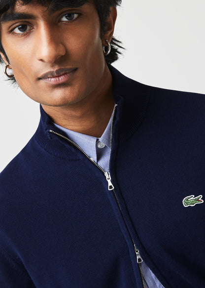 Lacoste Vesten  A Zip through sweater - navy blue 