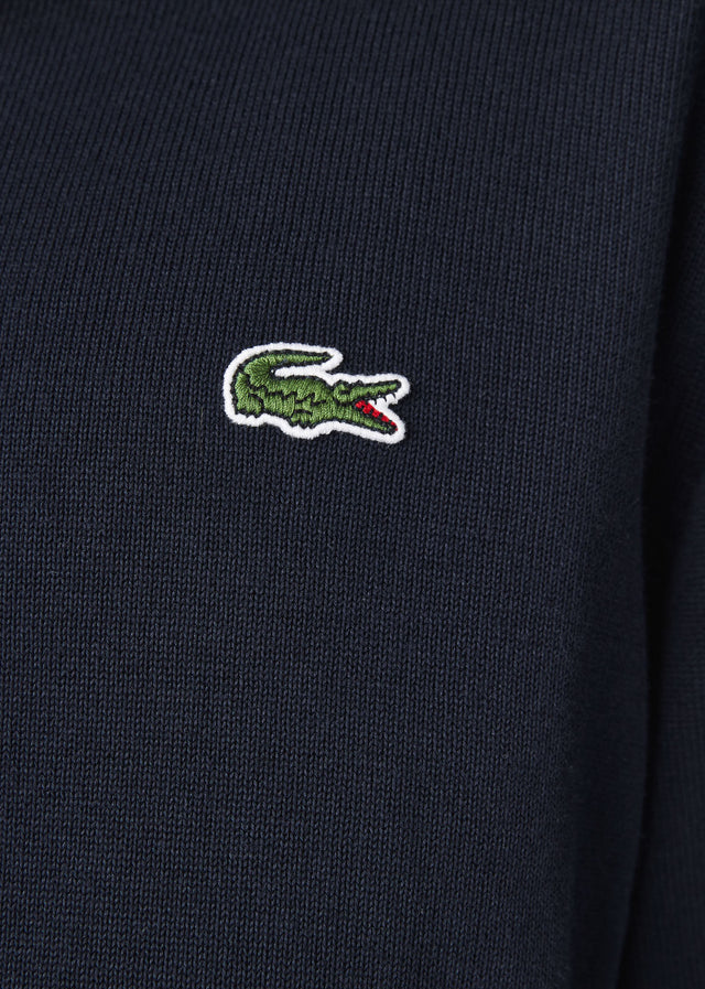 Lacoste Pullover  A Zip sweater - navy blue 