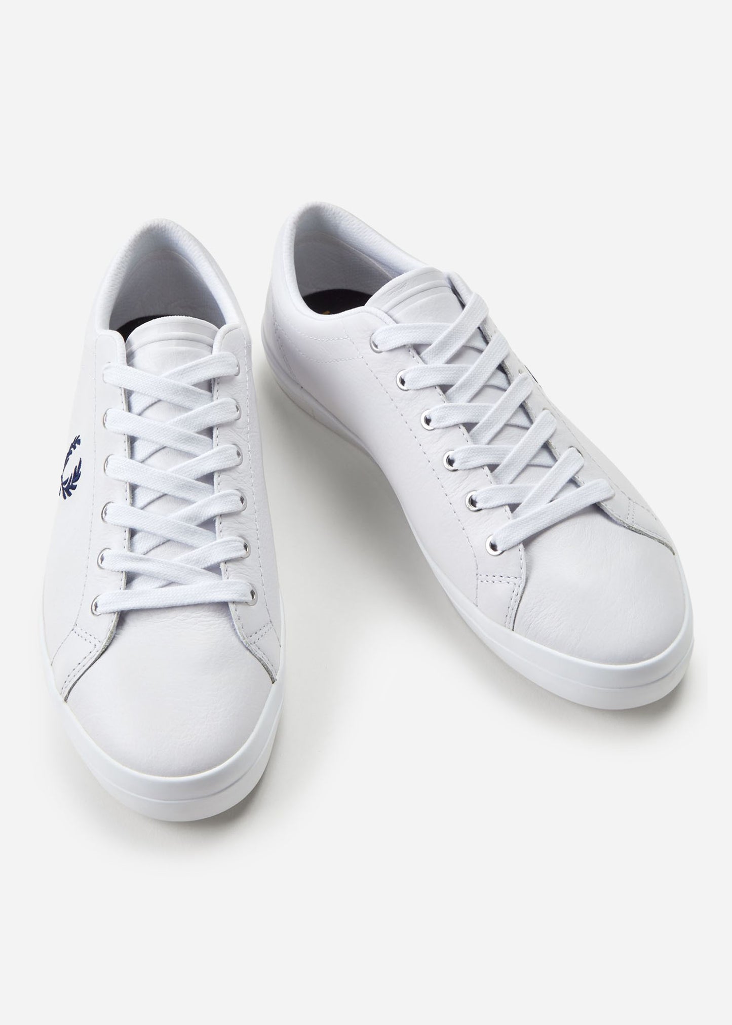 Fred Perry Schoenen  Baseline leather - white 