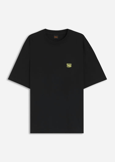 Hugo Boss T-shirts Te brutalism - black