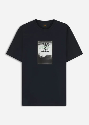 Hugo Boss T-shirts Te dj - dark blue