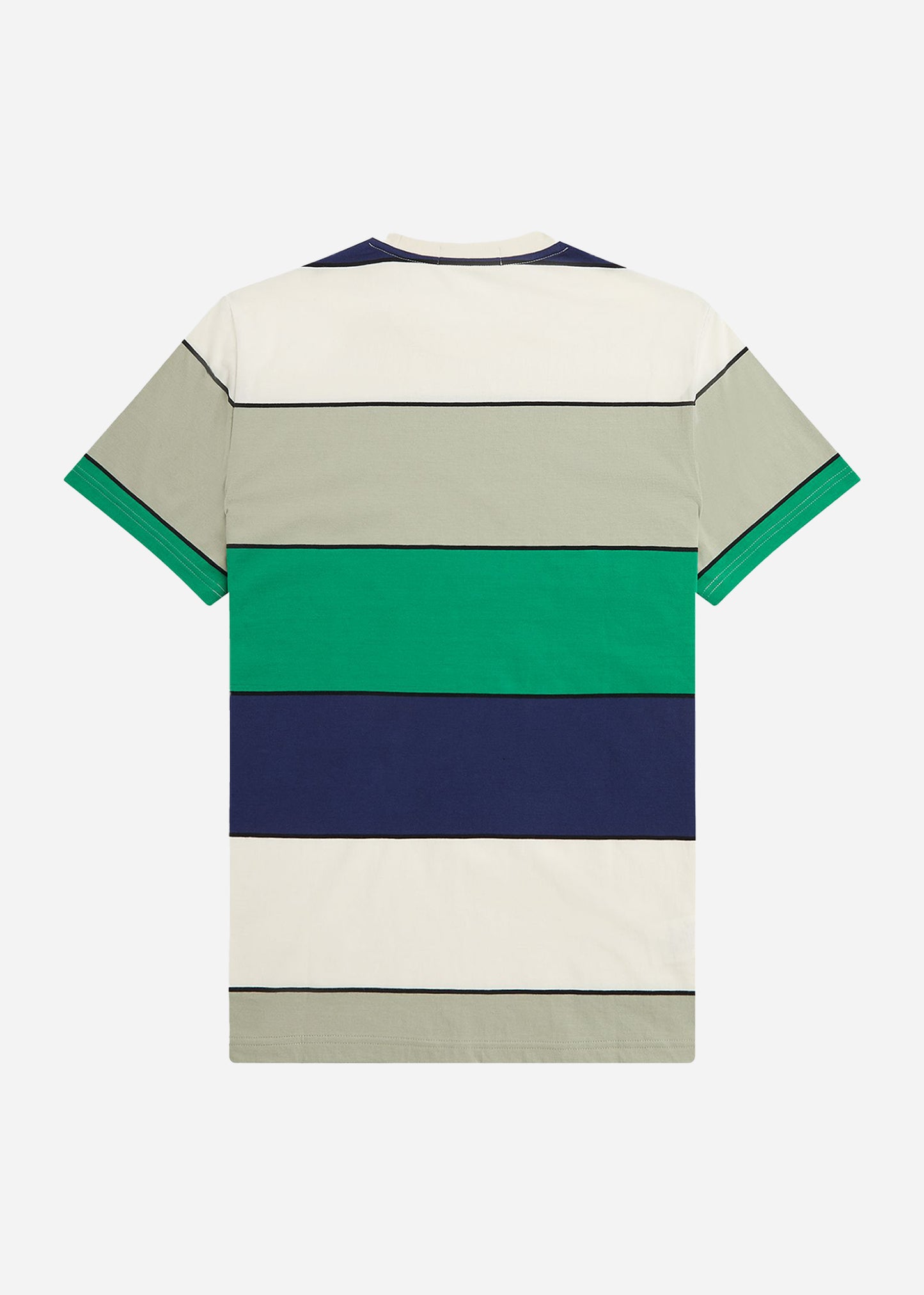 Fred Perry T-shirts  Bold stripe t-shirt - seagrass 