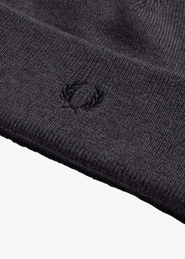 Fred Perry Mutsen  Classic beanie - dark grey marl 