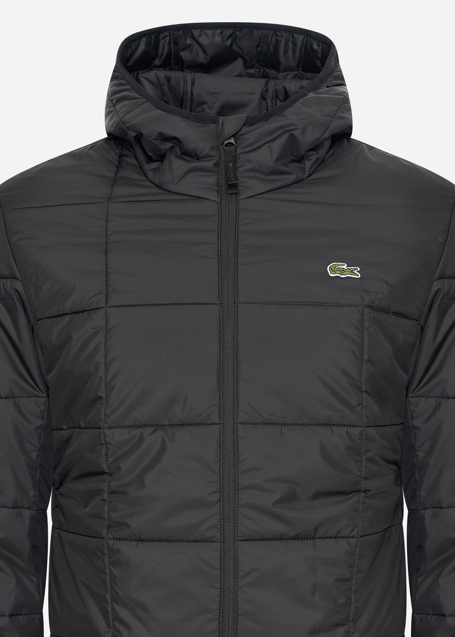 Lacoste Jassen  Puffer jacket - black black 