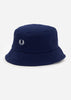 Fred Perry Bucket Hats  Pique bucket hat - french navy 